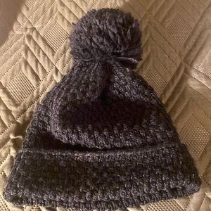 Black winter hat